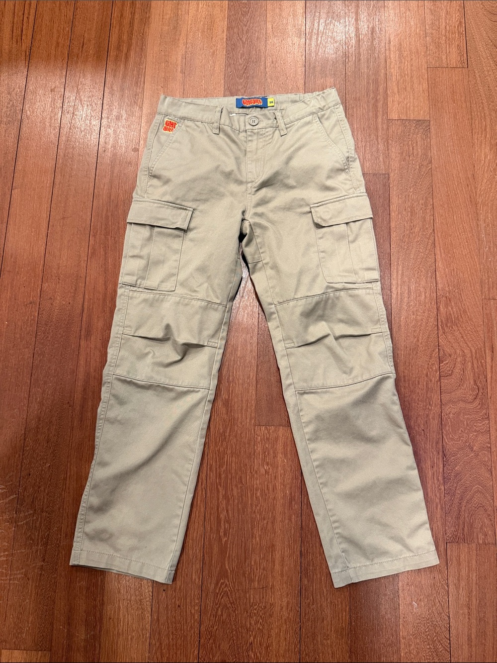 Empyre Youth Khaki/Tan Cargo Pants -Size 26